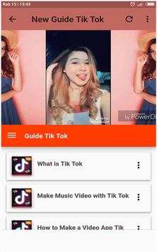 New Guide Tik Tok Best Edition screenshot 1