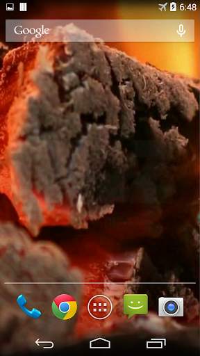 Burning Wood Video Wallpaper screenshot 3