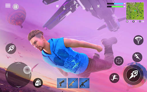 Squad Nite Fire Battle Royale screenshot 2