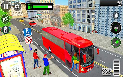 Coach Bus Simulator- Bus Game screenshot 1