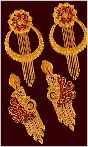 Earrings Jewelery Designs Photo Editor screenshot 6