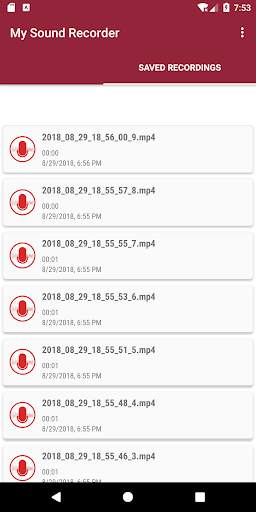 My Sound Recorder screenshot 2