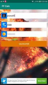 Diamond Calc Free Fire New screenshot 1