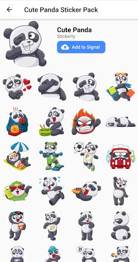 Stickerty - Stickers for Signal Messenger screenshot 3
