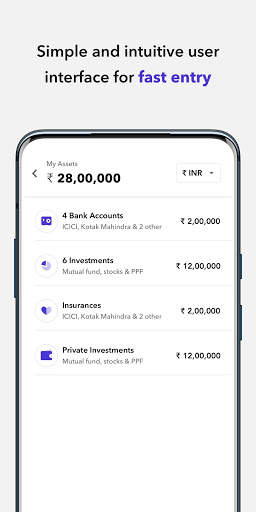 Ample - Net worth tracker & Money Manager स्क्रीनशॉट 5