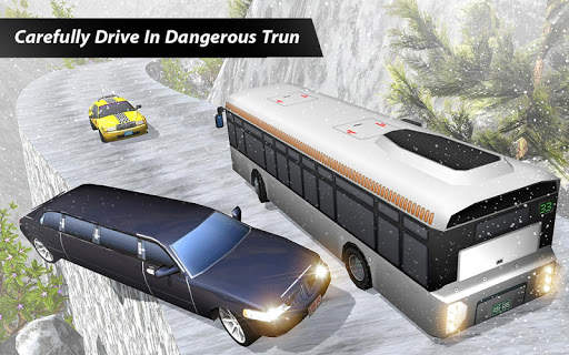 Uphill Limo Driver Snow Mountain Climb screenshot 16
