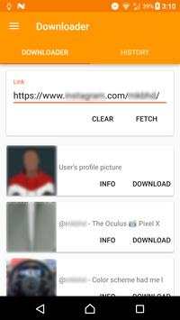 InstaDownload - Videos & Pics screenshot 1