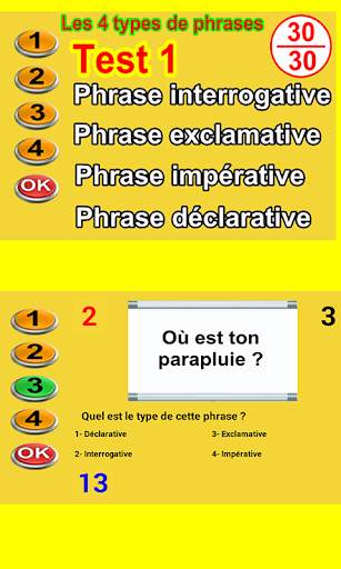 Apprendre les types de phrases screenshot 5