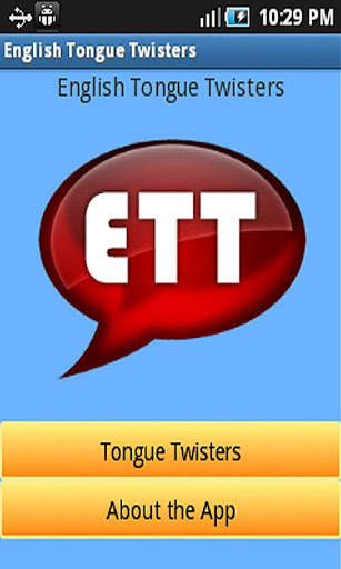 English Tongue Twisters скриншот 1
