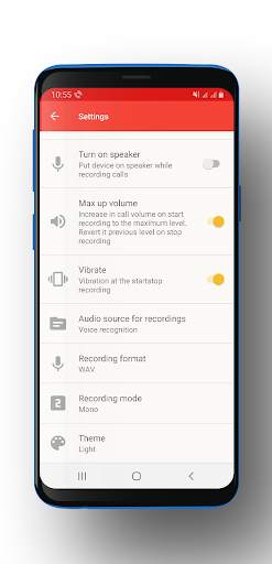 Mini Call Record - Automatic Call Recorder स्क्रीनशॉट 3