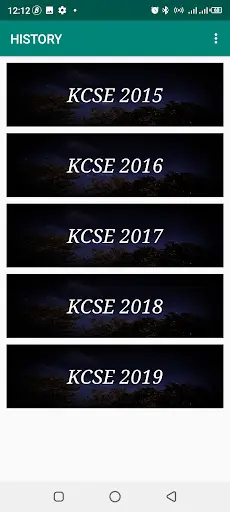 KCSE PASTPAPERS скриншот 2