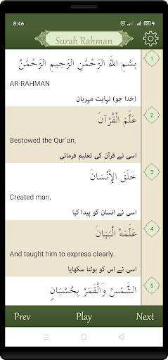 Surah Rahman (Qari Sudais) screenshot 4