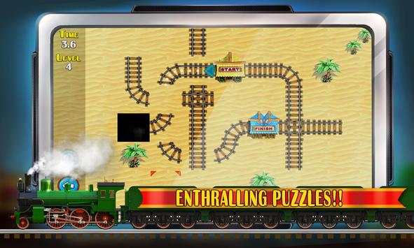 Puzzle Rail Rush screenshot 1