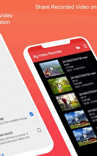 Background Video Recorder App, Hidden Video Camera screenshot 7