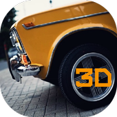 повышенная передача гонки 3D иконка