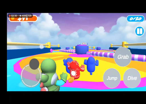 Fall Dudes Ultimate Knockout - 3D Challenge Game screenshot 5