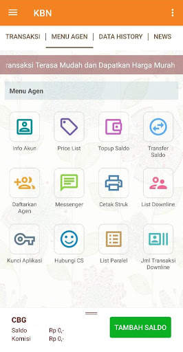 KBN Pay - Isi Pulsa dan Pembayaran Online screenshot 3