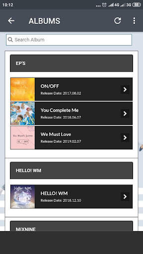 ONF Lyrics (Offline) screenshot 3