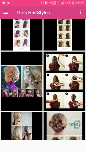 Girls Hairstyles - Step by Step screenshot 3