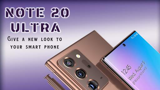 Note 20 Ultra launcher: Theme for galaxy Note 20 1 تصوير الشاشة