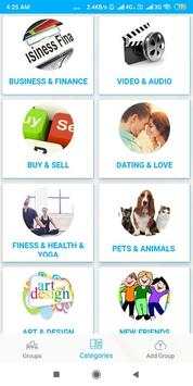 Join Active Social Groups screenshot 1