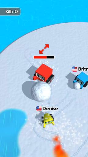 Bumper Cars – Snowball Fighting screenshot 1