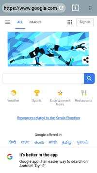 India Web Browser screenshot 2