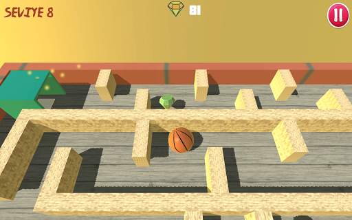 Labirent Macerası 3D - Ücretsiz Labirent Oyunu screenshot 1