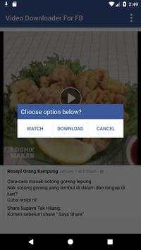 Video Downloader For FB screenshot 2
