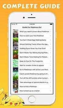Guide for Pokemon Go -all Tips screenshot 1