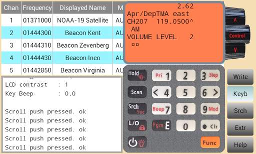 RadioScanUBC125 USB OTG screenshot 2