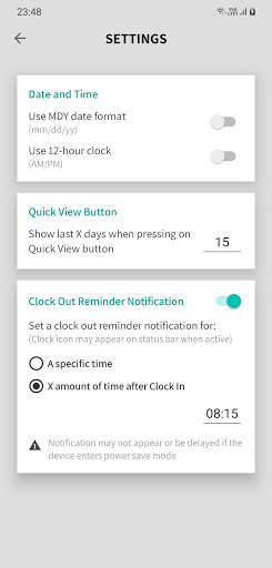 Clock Punch screenshot 5