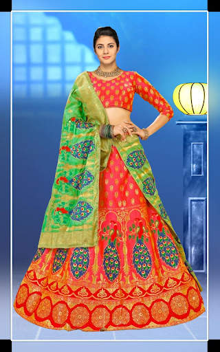Chaniya Choli Photo Suit Editor screenshot 1