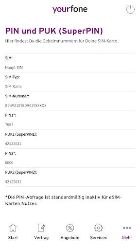 yourfone Servicewelt скриншот 3