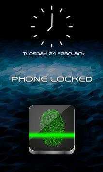 Fingerprint Lock Screen Prank скриншот 1