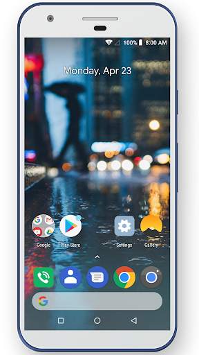 Pie Launcher screenshot 1