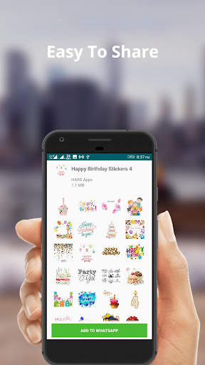 WASticker Birthday Stickers screenshot 4