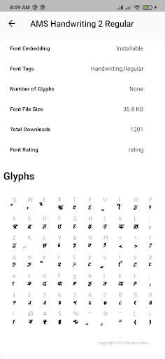 Marathi Fonts screenshot 4