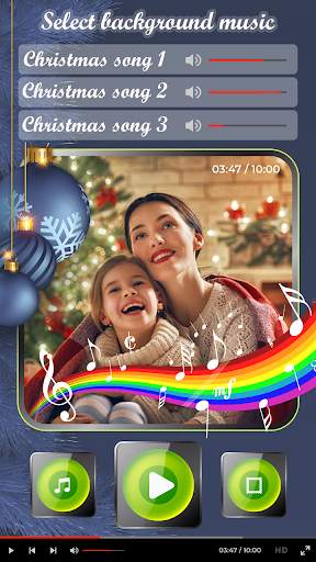 Christmas Video Maker Slideshow With Music screenshot 2