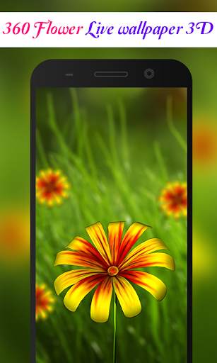 360 Flower live wallpaper 3D screenshot 5