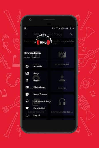 RKG Bollywood Songs/Initiative of RKG screenshot 5
