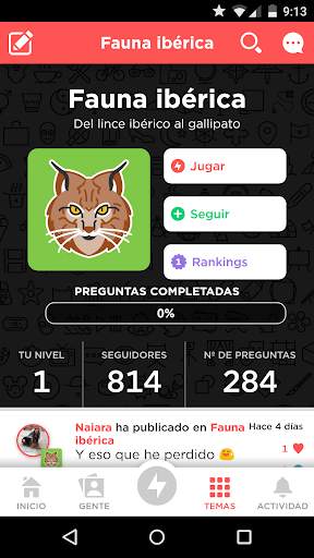 QuizUp screenshot 1