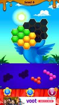 Bird Hexagon Block Puzzle screenshot 4