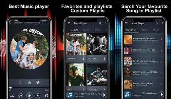 music player mp3 - Audio Player with Sound Changer screenshot 1