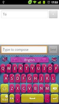 GO Keyboard Children's Day2012 screenshot 1