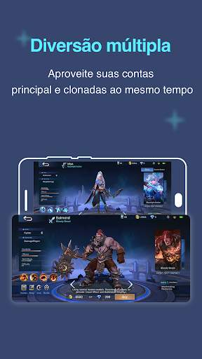 Várias contas: espaço duplo screenshot 4