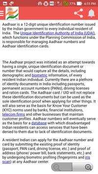 Aadhaar Kendra App screenshot 4