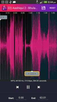 MP3 Cutter and Ringtone Maker 1 تصوير الشاشة