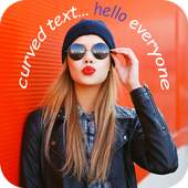 Curve Text On Photo : Stylish NameArt 1.0