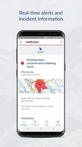 Alertswiss screenshot 2